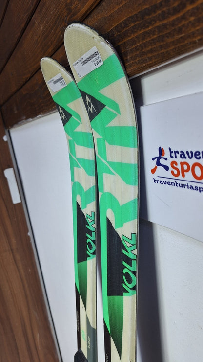Volkl RTM 142 cm Ski + Marker 10 Bindings Fun Snow Winter Sport Piste