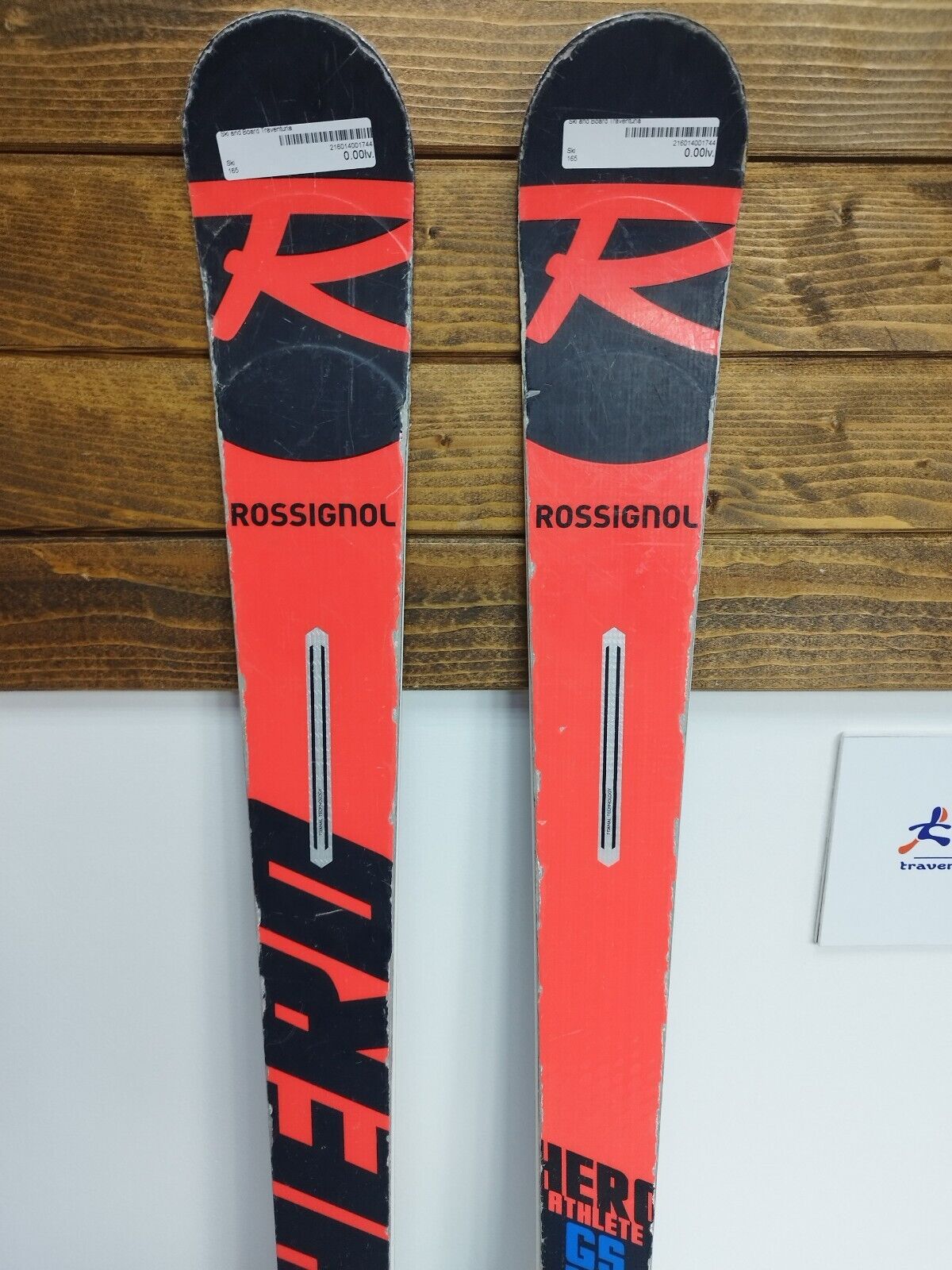 Rossignol Hero FIS GS Pro 165 cm Ski + Look 10 Bindings Winter Fun Snow