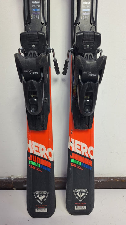 Rossignol Hero JR MultiEvent 130cm  Ski + Tyrolia ESP 7.5 Bindings Winter Sport