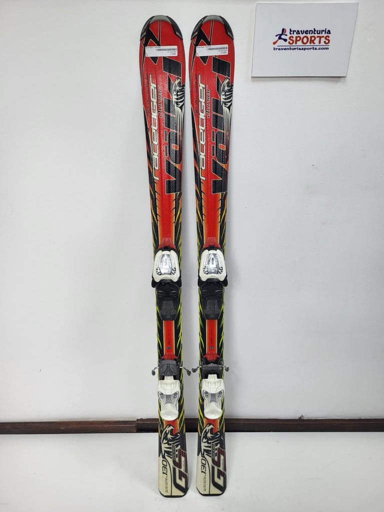Völkl Racetiger GS R JR 130 cm Ski + Marker 7 Bindings Winter Sport Snow Fun