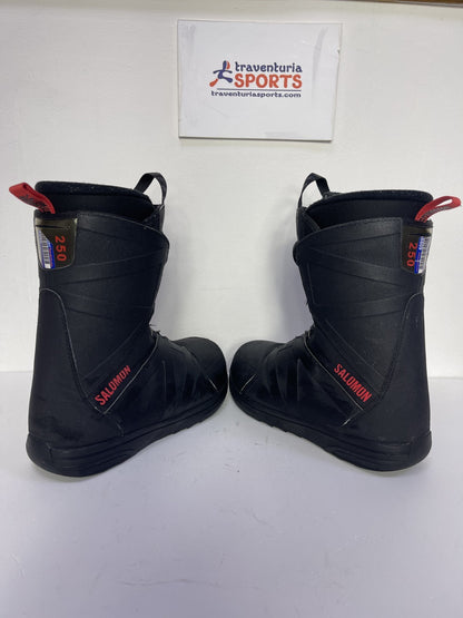 Bottes de snowboard Salomon Faction RTL BOA (Taille US 7.0 ; EU 38.0 ; Mondo 250) Hiver
