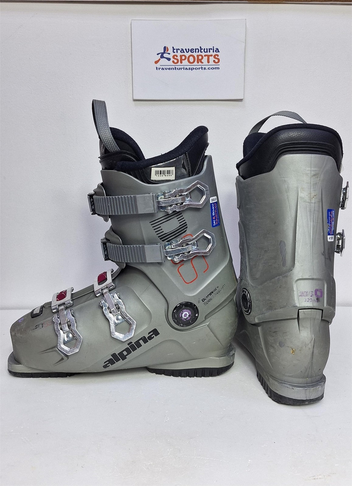 Scarponi da sci Alpina DSS RTL (EU 44 1/3; UK 10; Mondo 285) Sport Inverno Neve Outdoor