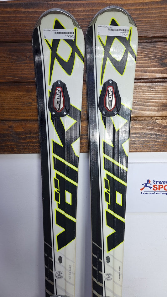 Volkl Racetiger SC UVO 165cm Ski + Marker 12 Bindings Winter Sport