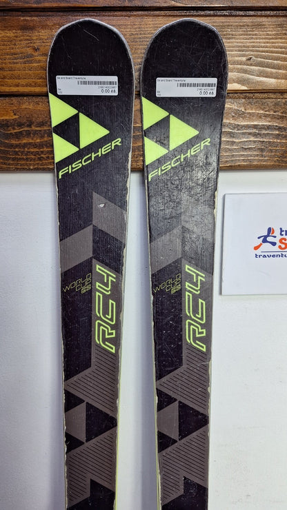 Fischer RC4 World Cup GS 150cm Skis + Fischer 9 Bindings Winter Fun Snow