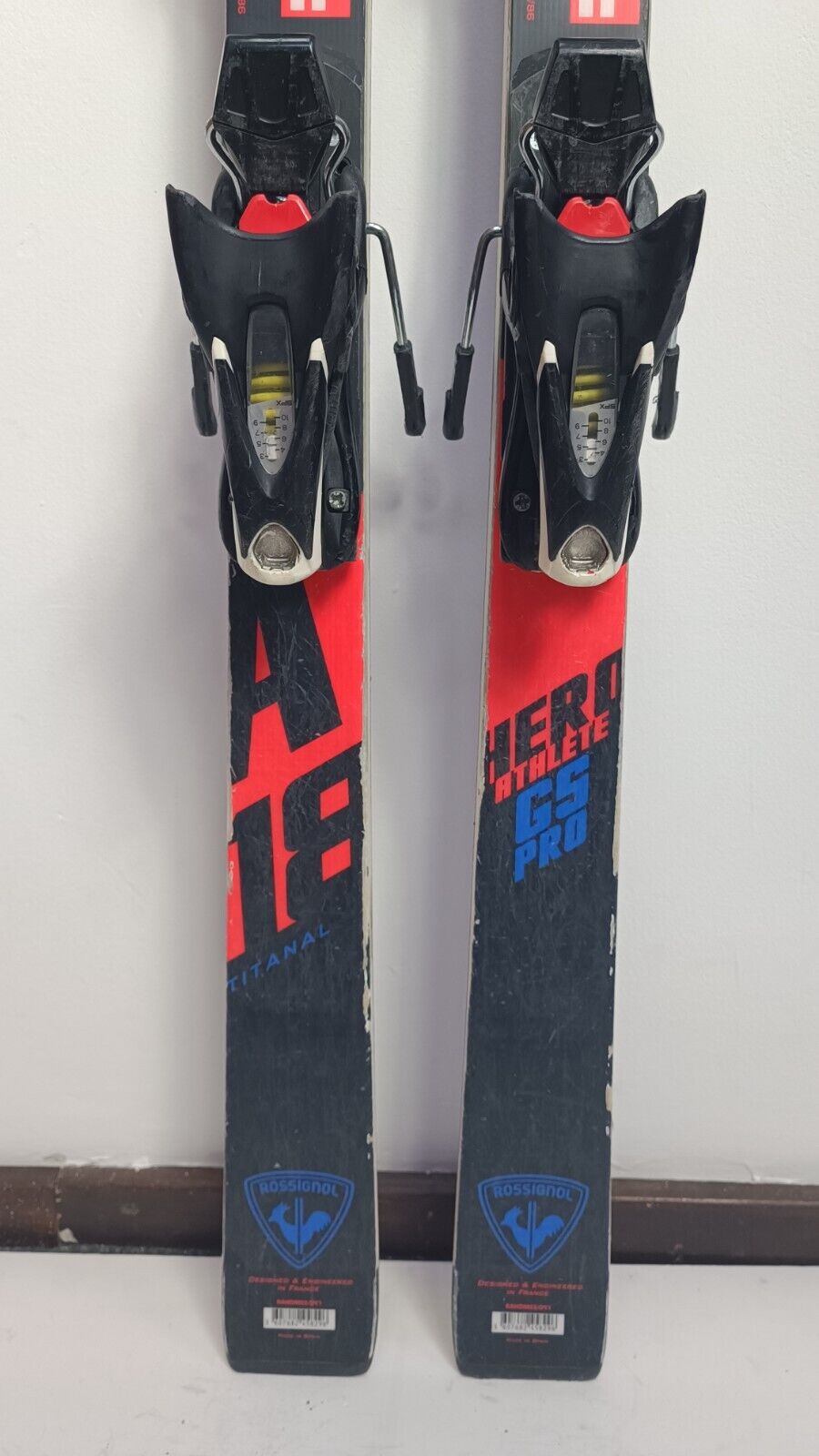 Rossignol Hero Athlete GS Pro 158 cm Ski + Look 10 Bindings Winter Fun Snow