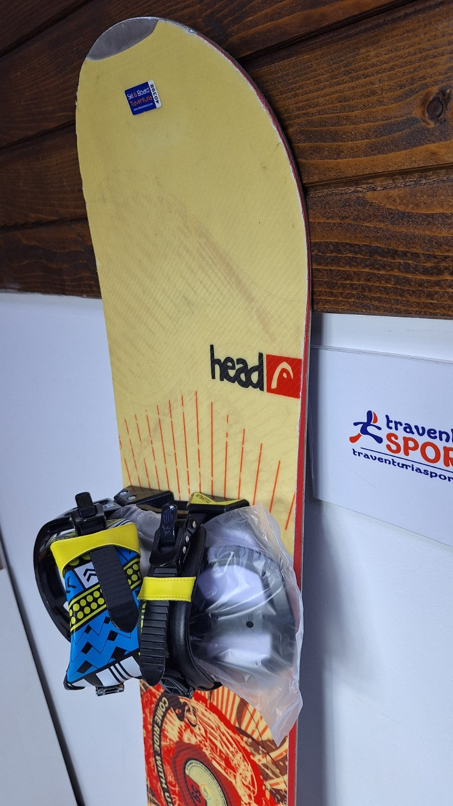 HEAD Rocka 4D 159 cm Snowboard + Brand New Talerun L Bindings Winter Sport Fun