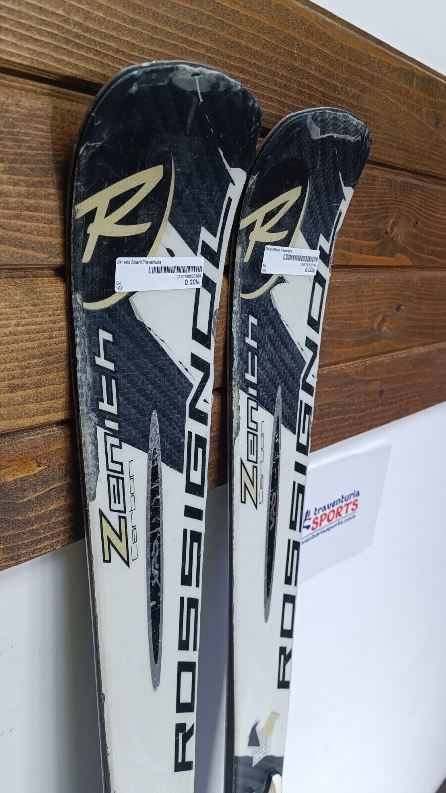 Rossignol Zenith 76 162 cm Ski + Rossignol 12 Bindungen Wintersport-Spaß-Ski