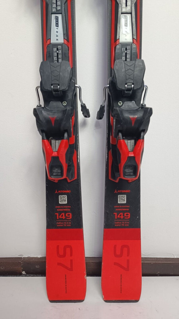Atomic Redster S7 149cm Ski + Atomic 12 Bindings Winter Sport Fun