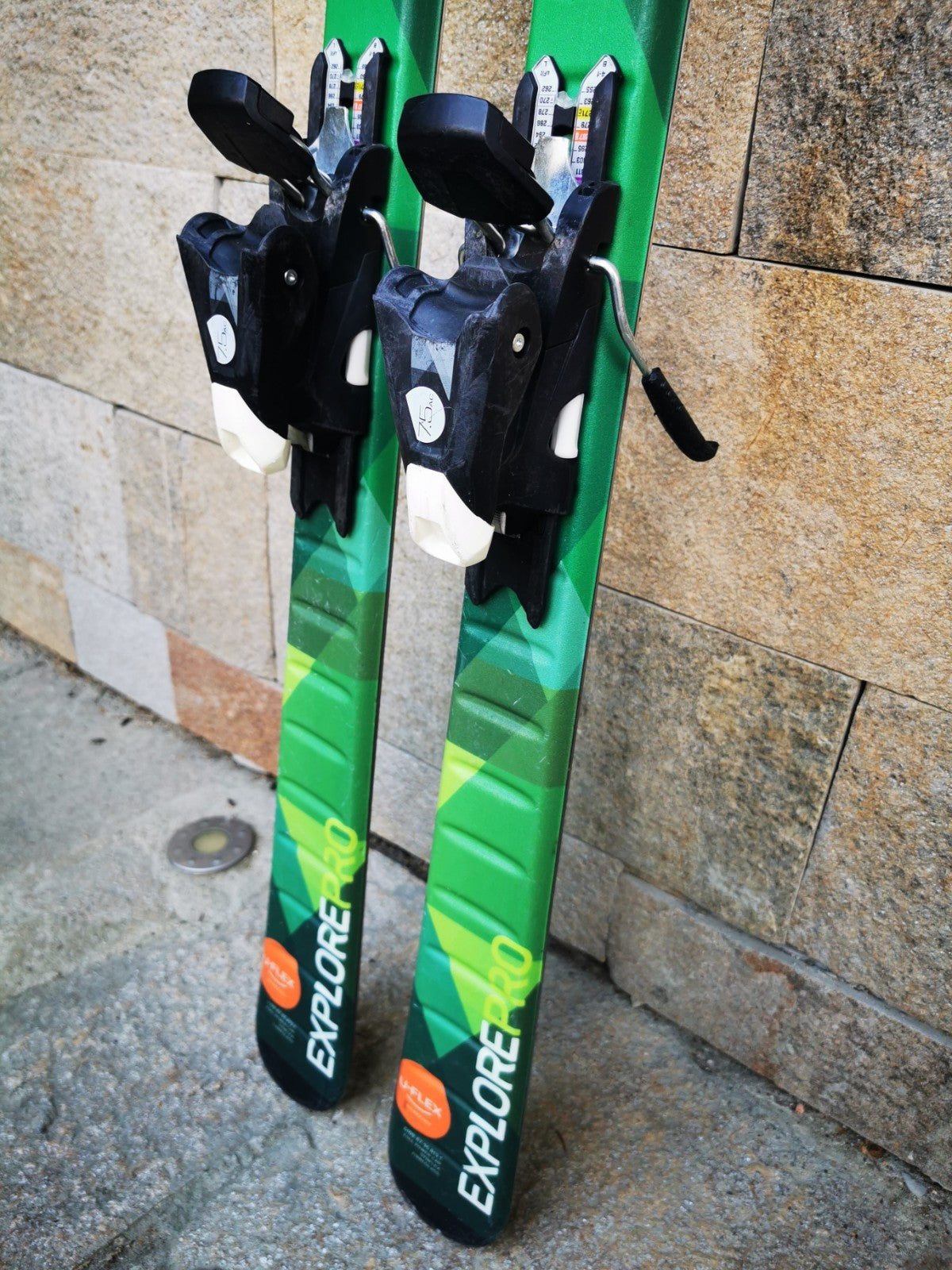 Elan Explore Pro QS 150cm  Ski + Elan 7.5 Bindings Adventure Winter Sport