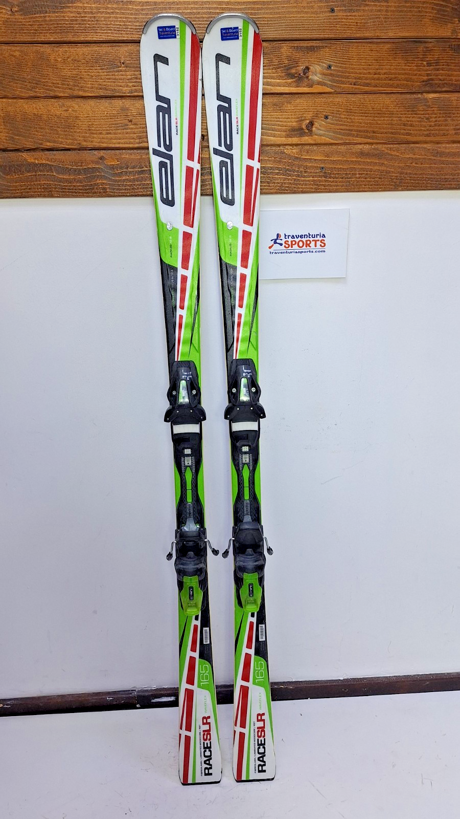 Elan Race SLR 165 cm Ski + Elan 10 Bindings Winter Fun Snow Sports