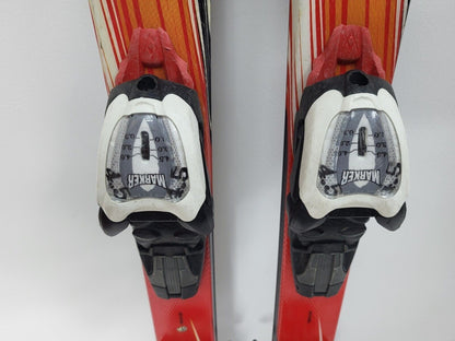 Völkl Racetiger GS R JR 130 cm Ski + Marker 4.5 Bindings Winter Sport Snow Fun