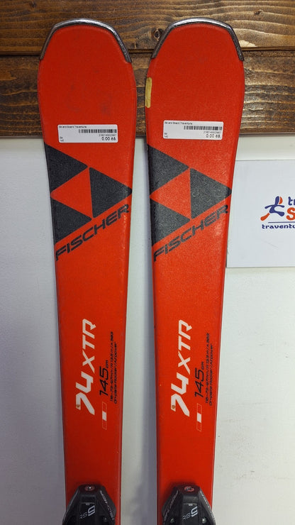 Fischer 74XTR RC One 145cm  Ski + Fischer RS 9 Bindings Adventure Winter Sport