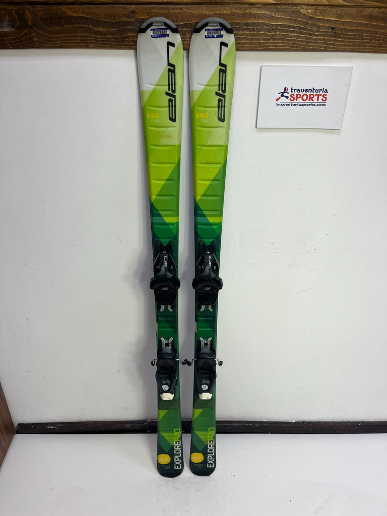 Elan Explore Pro QS 140 Ski + Elan EL 7.5 Bindings Sport Snow Winter