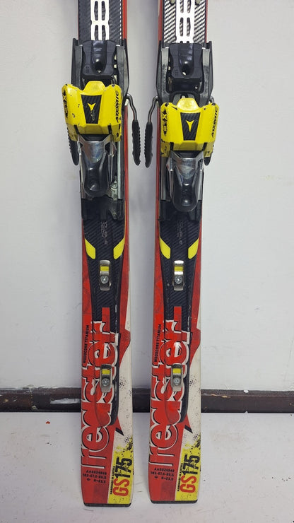 Atomic Redster Doubledeck GS FIS 175 cm Skis + Atomic 18 Bindings Winter