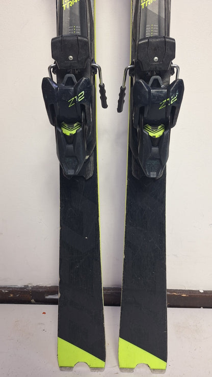 Fischer RC4 WC SC 165cm Skis + Fischer Z12 Bindings Winter Fun Snow