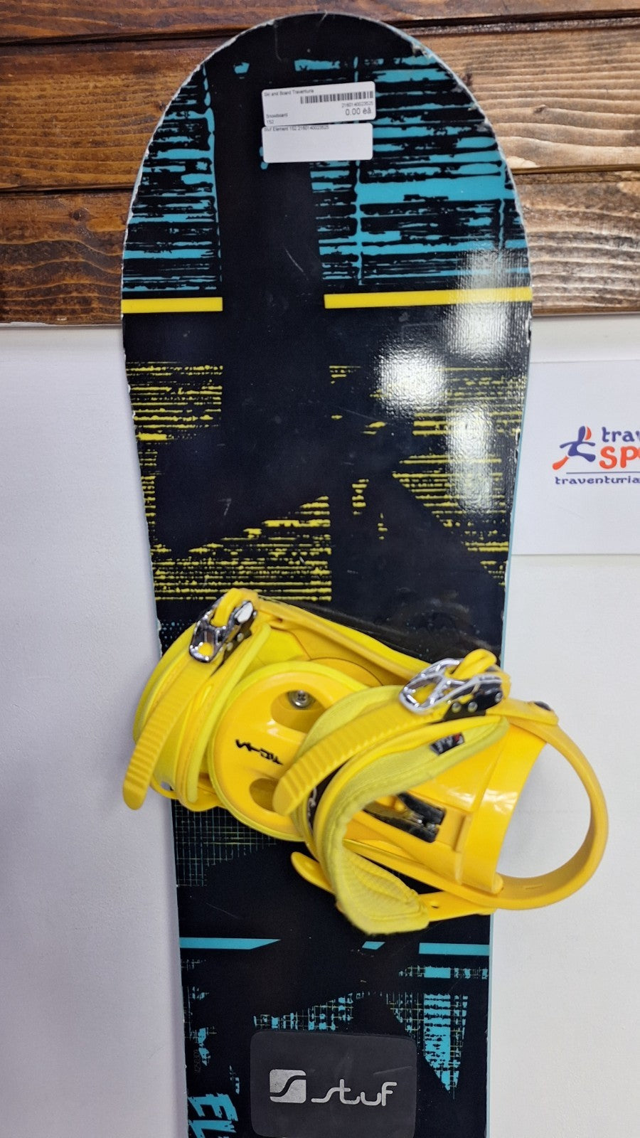 Stuff Element 152 cm Snowboard + Stuff L Bindings Winter Sport Fun Snow