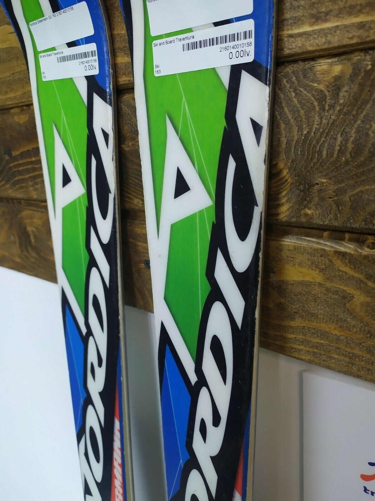 Nordica Dobermann GS 163 cm Skis + Marker 10 Bindings Winter Fun Snow