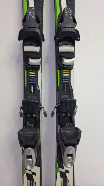 Elan Exar Pro 140 cm Ski + Elan ESP 7.5 Bindungen Sport Schnee Winter Spaß Abenteuer