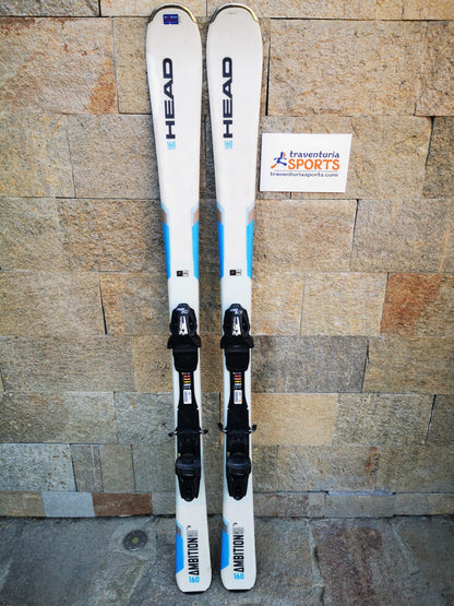 HEAD Ambition 160cm  Ski + Tyrolia SP 10 Bindings Adventure Winter Sport