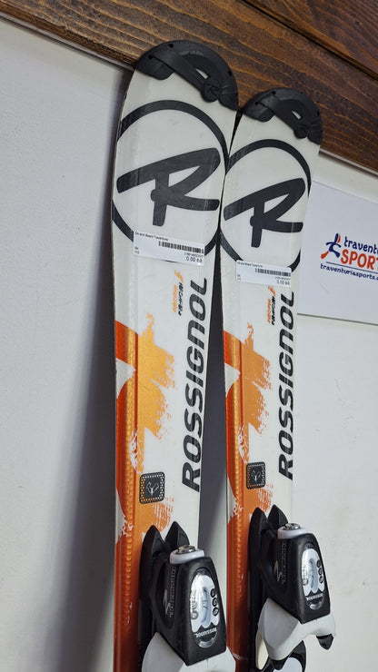 Rossignol Radical 110 cm Ski + Rossignol 4.5 Bindungen Wintersport Schnee