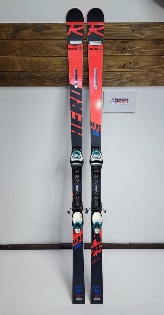 Rossignol Hero Athele GS Pro 182 cm Ski + Marker 10 Bindings