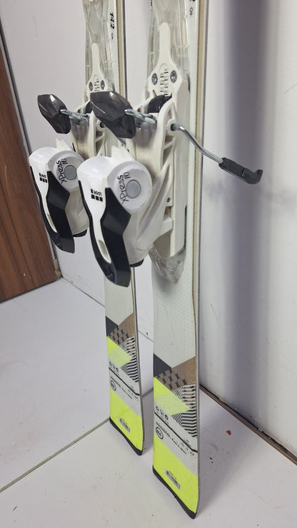 Rossignol Unique 4 142cm Skis + Look 10 Bindings Winter Fun Snow