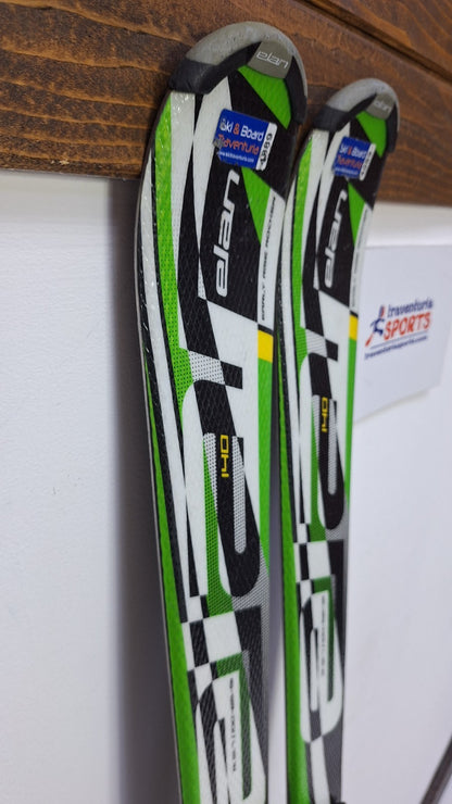 Elan Exar Pro 140 cm Ski + Elan ESP 7.5 Bindings Sport Snow Winter Fun Adventure