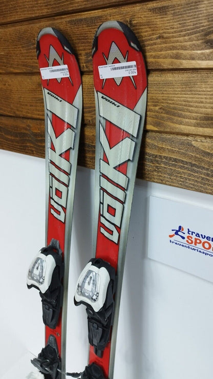 Ski Völkl Racetiger GS JR 110 cm + fixations Marker 4.5 Sports d’hiver Neige Plaisir