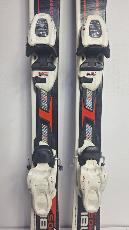 Nordica Dobermann Pro S 120cm Skis + Marker 7  Bindings Winter Sport Snow
