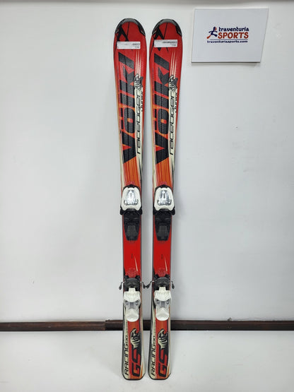 Sci Völkl Racetiger GS R JR 130 cm + Attacchi Marker 7 Sport Invernali Divertimento sulla Neve