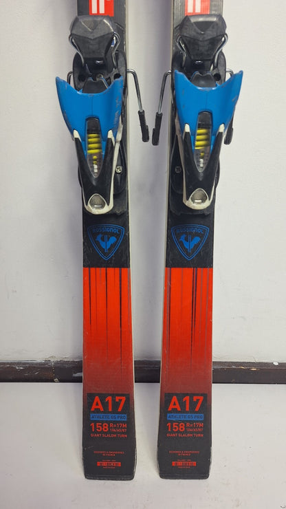 Rossignol Hero Athlete GS Pro 158 cm Ski + Look 10 Bindung Wintersport