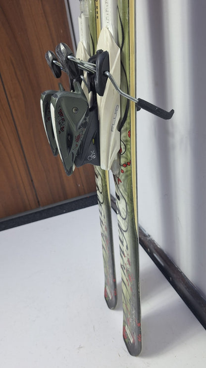 Dynastar Exclusive 153cm Ski + Rossignol 10 Bindings Fun Snow Winter Sport