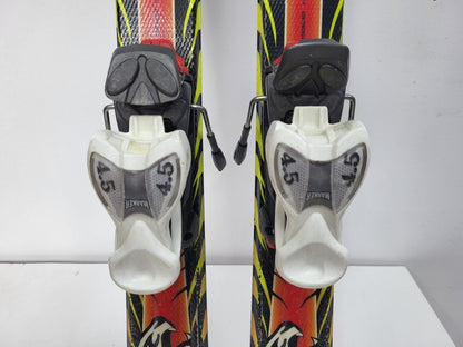 Ski Völkl Racetiger GS JR 120 cm + fixations Marker 4.5 Sports d’hiver Neige Plaisir
