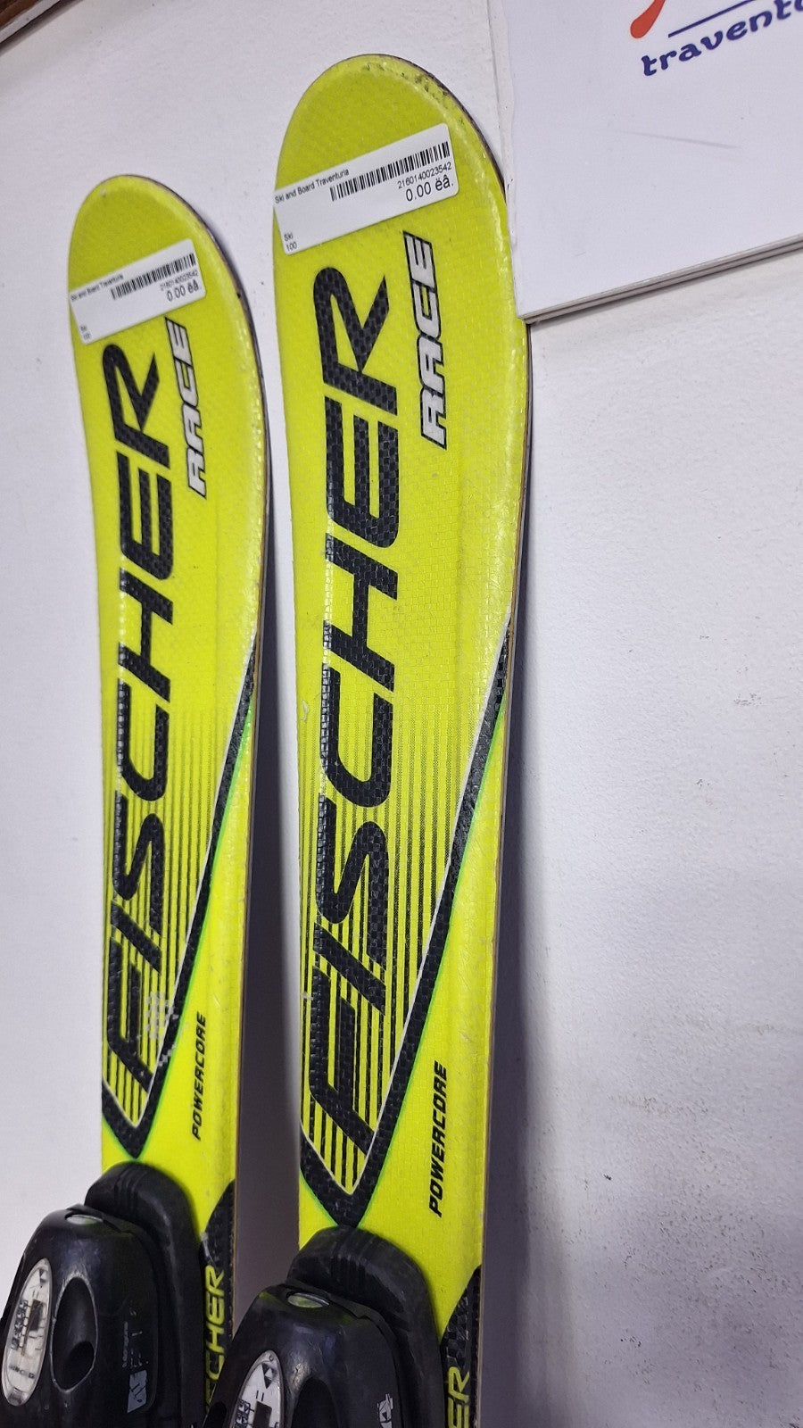 Fischer Race 100cm Ski + Fischer 4.5 Bindings Fun Snow Winter Sport