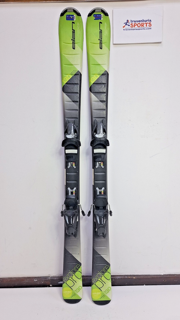 Elan Explore Pro 130 Ski + Elan 7.5 Bindings Winter Sport Fun