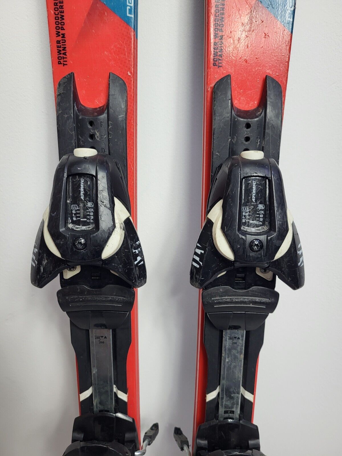 Atomic Redster SL 138cm Ski + Atomic 12 Bindungen Wintersport