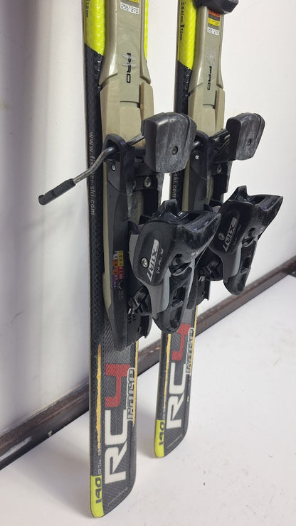 Fischer Race RC4 140 cm Ski + Fischer 7.5 Bindings Winter Sports