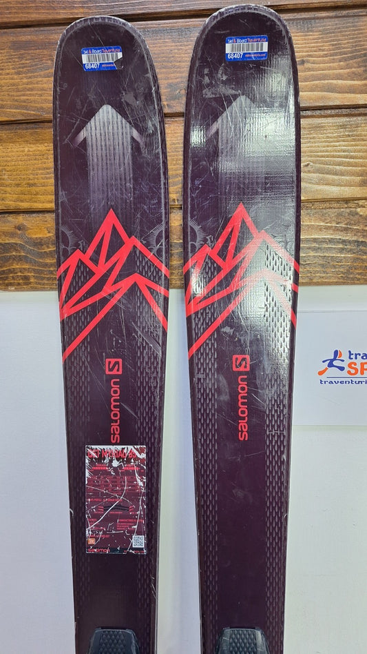 Salomon Myriad 85 161cm  Ski + Elan EL 10 Bindings Adventure Winter Sport