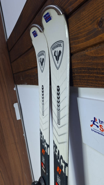 Rossignol React RT Carbon 156 cm Ski + Elan ESR 10 Bindings Winter Adventure