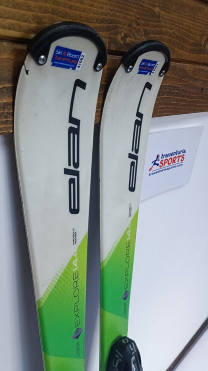 Ski Elan Explore X 144 cm + fixations Elan ESR 10. Sport d’hiver, plein air et neige
