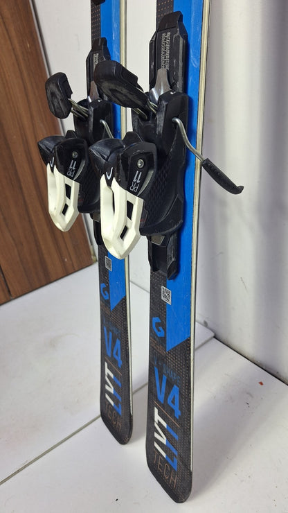 HEAD V-Shape V4 LYT  156cm Ski + Head PR 11  Bindings Winter Sport