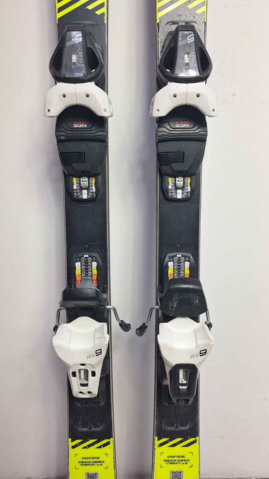 HEAD WC Rebels I.SL RD Team 150cm Ski + Fischer RS 9 Bindings Winter Sport