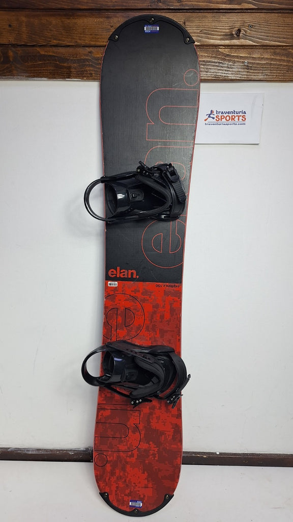 Elan Explore R 150 cm Snowboard + Brand New Talerun M  Bindings Winter Snow