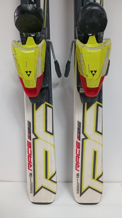 Fischer RC4 Race 130 cm Ski + Fischer 7 Bindungen CBS Winter Sports Adventure