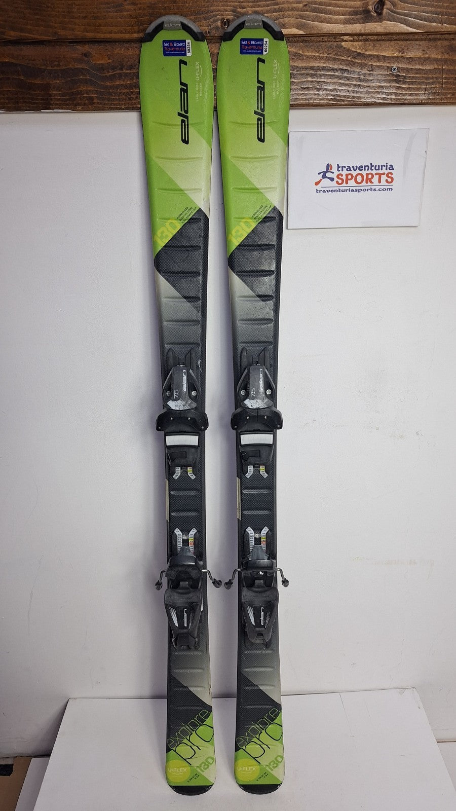 Elan Explore Pro 130 Ski + Elan 7.5 Bindings Winter Sport Fun