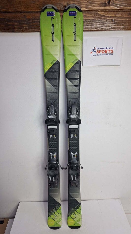 Elan Explore Pro 130 Ski + Elan 7.5 Bindings Winter Sport Fun