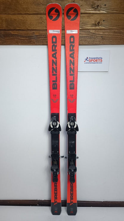 Blizzard Firebird GS FIS 156cm Ski + Salomon 10 Bindungen Winter Fun Snow Sport