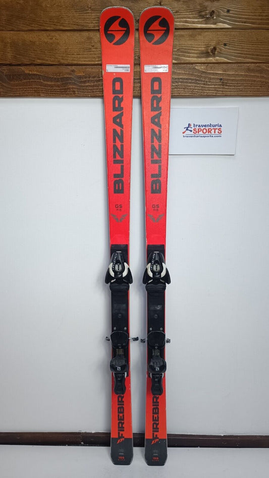 Blizzard Firebird GS FIS 156cm Ski + Salomon 10 Bindungen Winter Fun Snow Sport