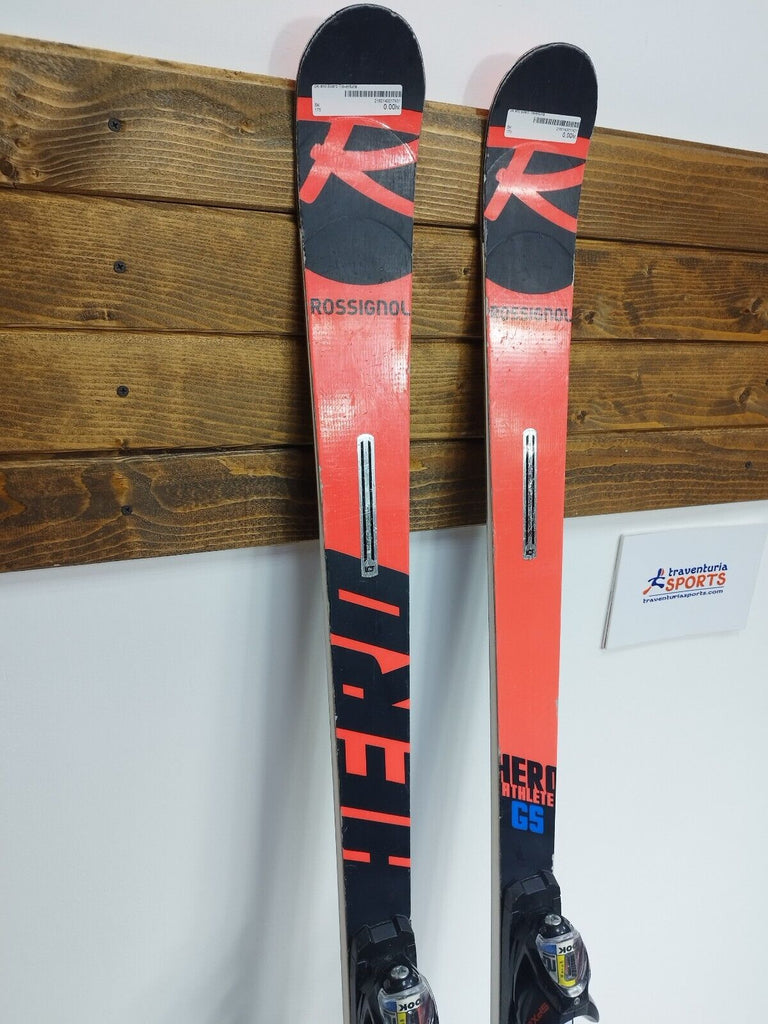 Rossignol Hero FIS 175 cm Ski + Look 12 Bindings Winter Fun Snow