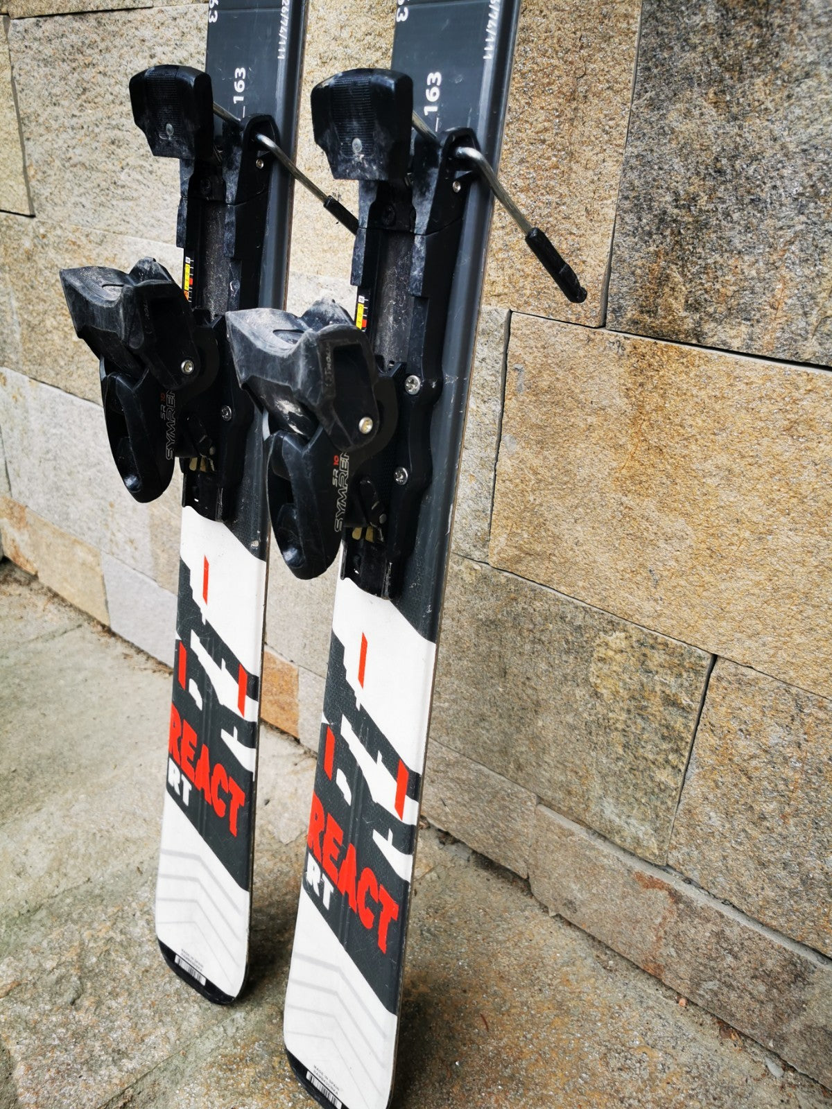 Rossignol REACT RT 163cm  Ski + Tyrolia 10 Bindings Winter Sport Fun